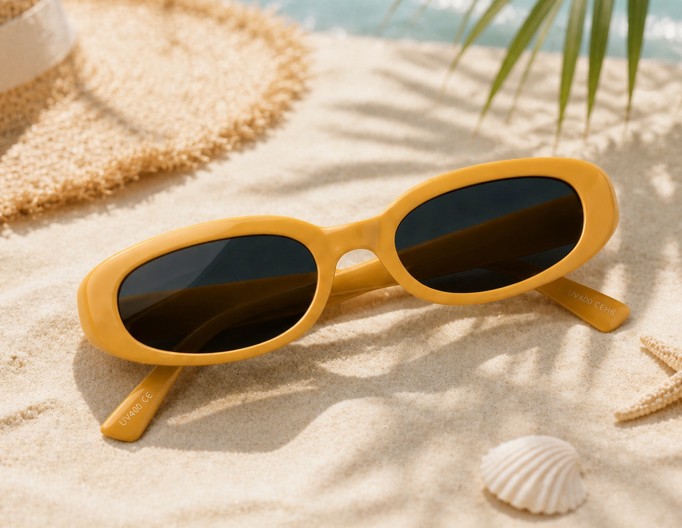 Replace the sunglasses image background after