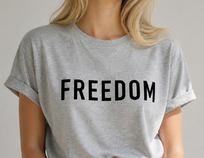 Replace the text on the tshirt before