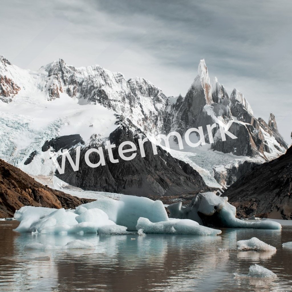 氷河の風景写真１