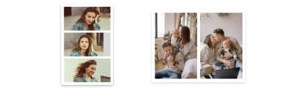 Stitching multiple pics into one frame with Fotor photo stitcher