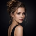 A thumbnail image of a beautiful woman on a black background