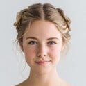 A thumbnail of a female without makeup