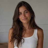 A thumbnail of a woman with long brown hair