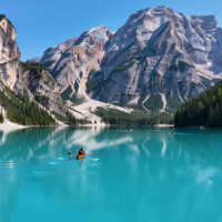 Das erste bild des beispielvideos der landschaft