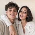 Thumbnail image three featuring a young couple with dark circles