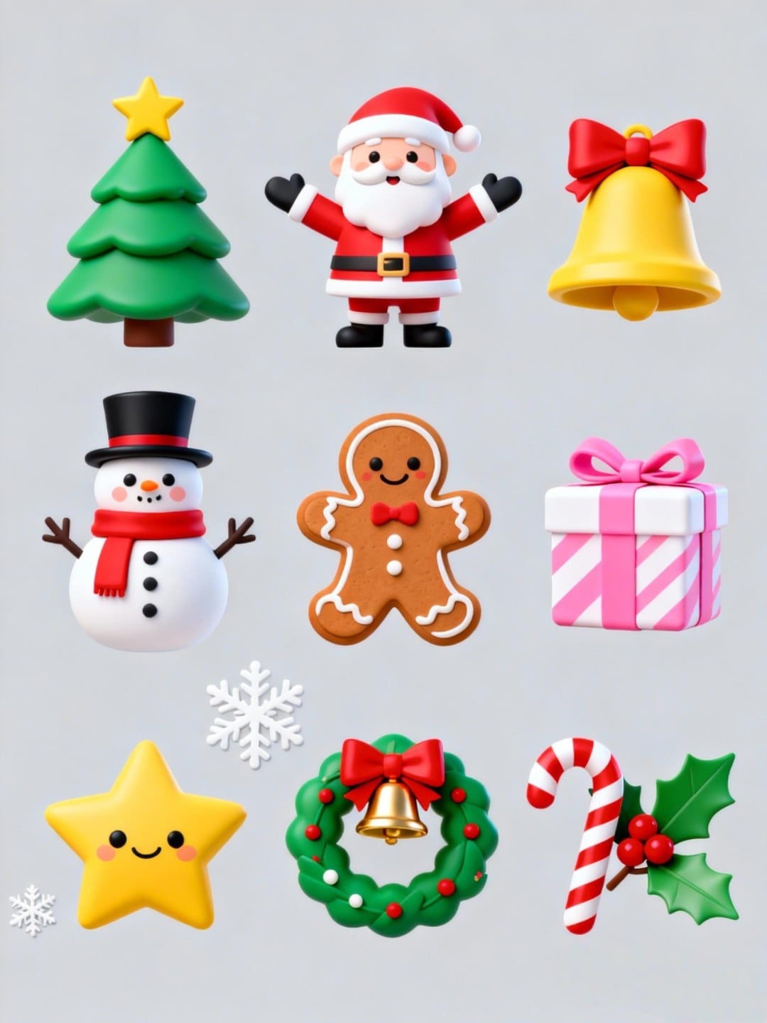 Planche de stickers 3D