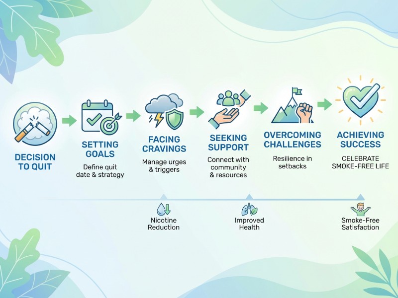 Quitting Vaping Timeline Image