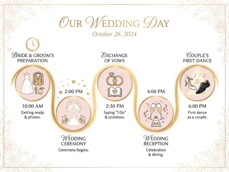 Wedding Timeline Image