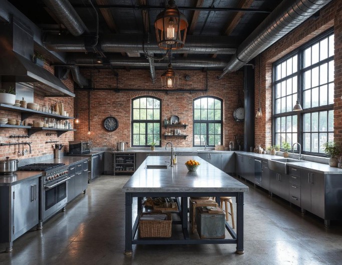 AI Industrial Kitchen Design