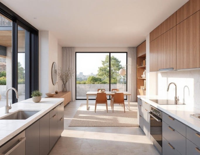 AI Modern Kitchen Design