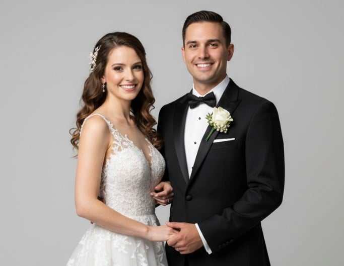 AI Studio Wedding Photo