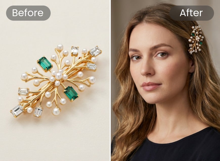 Add Hairpin to Photo