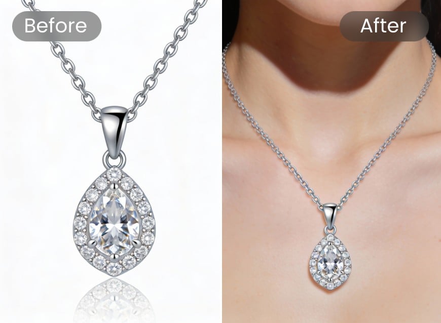 Add Necklace to Photo