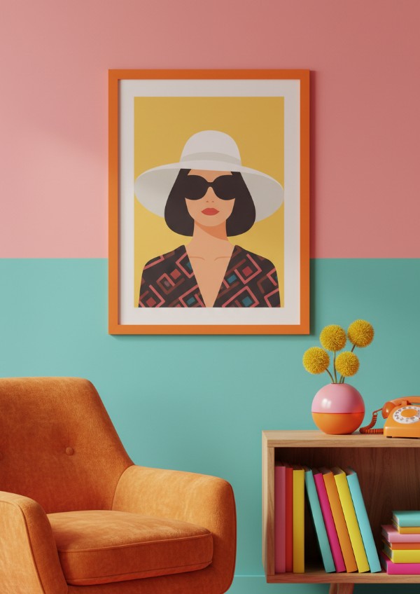 Aesthetic Poster Mockup