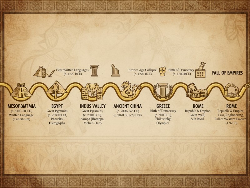 Ancient History Timeline Image