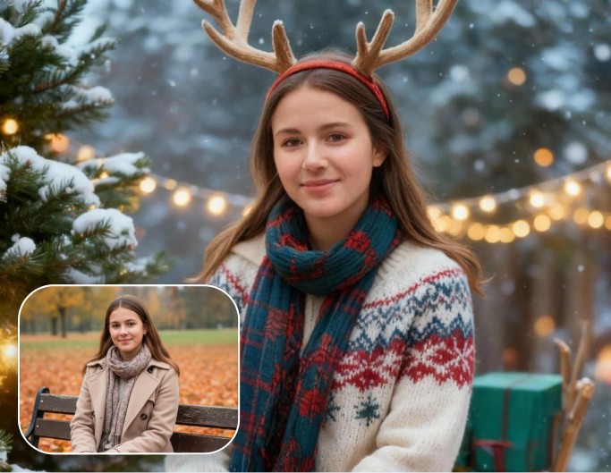 トナカイの角スタイル