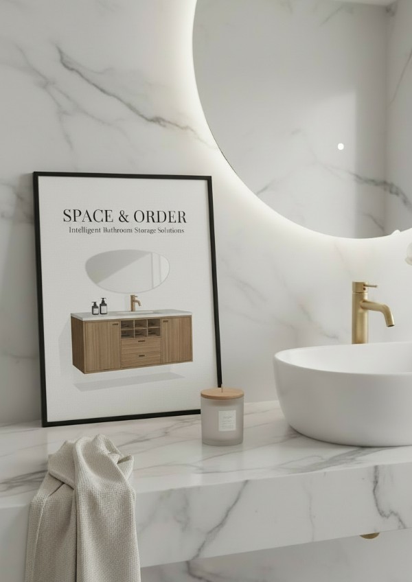 Bathroom Poster Mockup