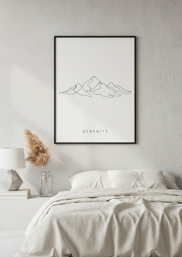 Bedroom Poster Mockup