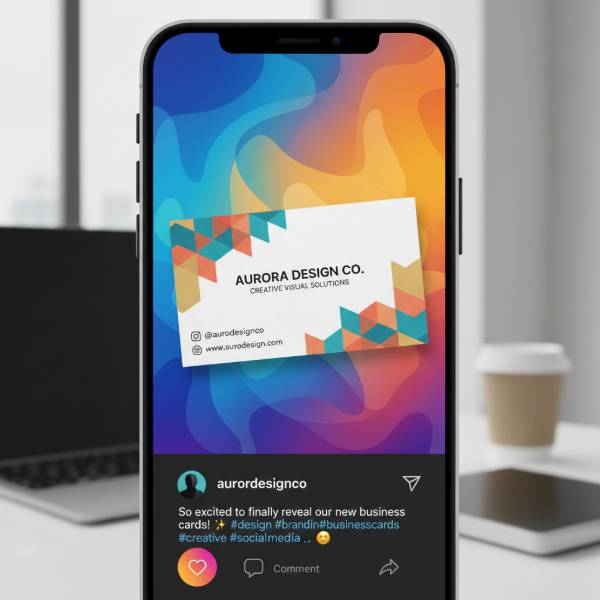 Card in Instagram Post