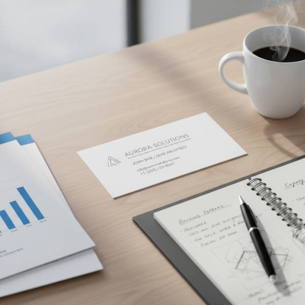 Card with Notebook Pen