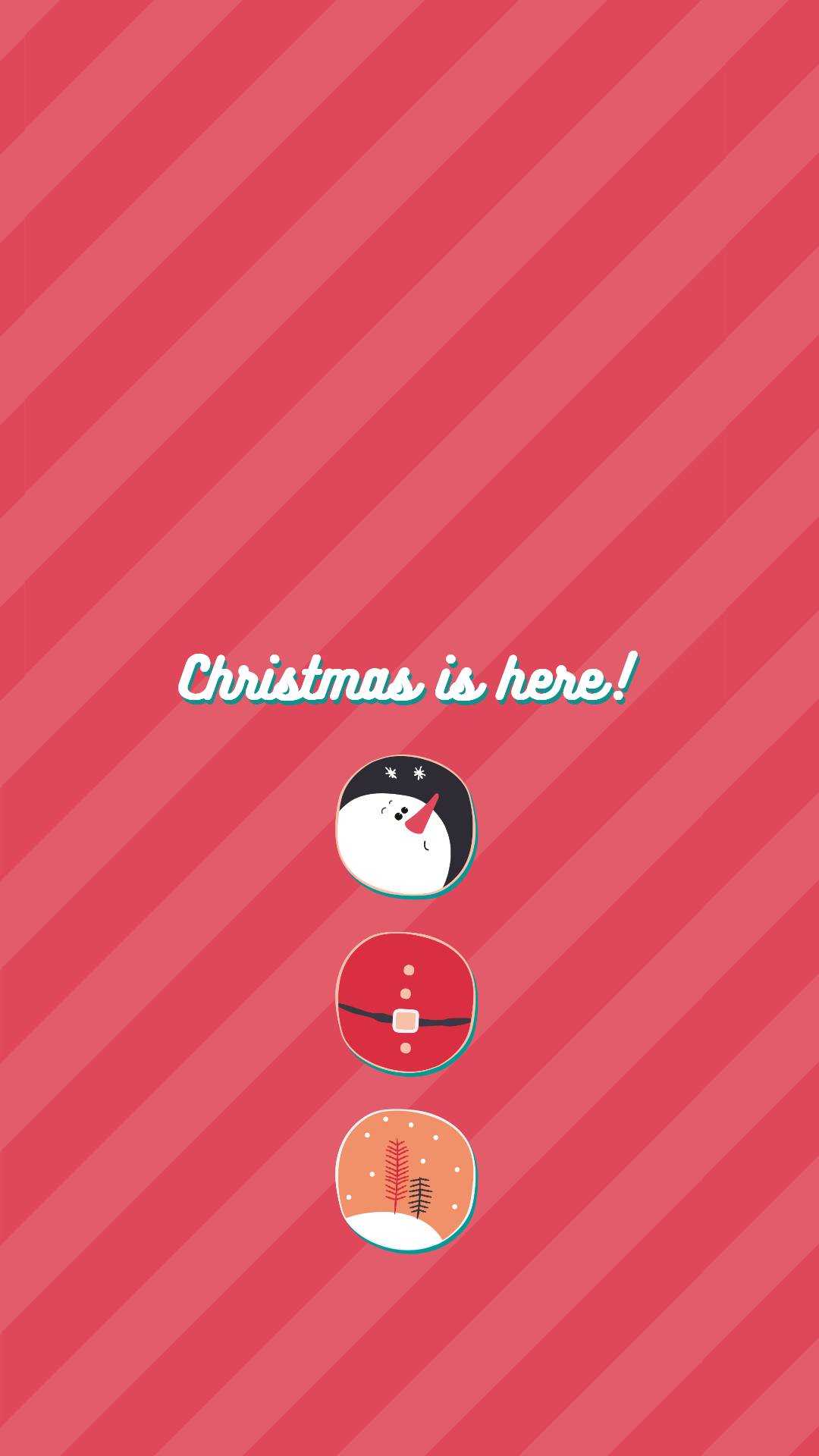 Christmas Is Here Mobile Wallpaper