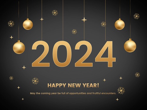 Créer une carte de bonne année 2024 gratuite en ligne