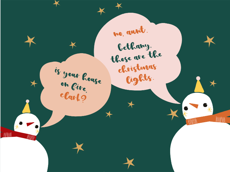 Cute Snowman Christmas Card
