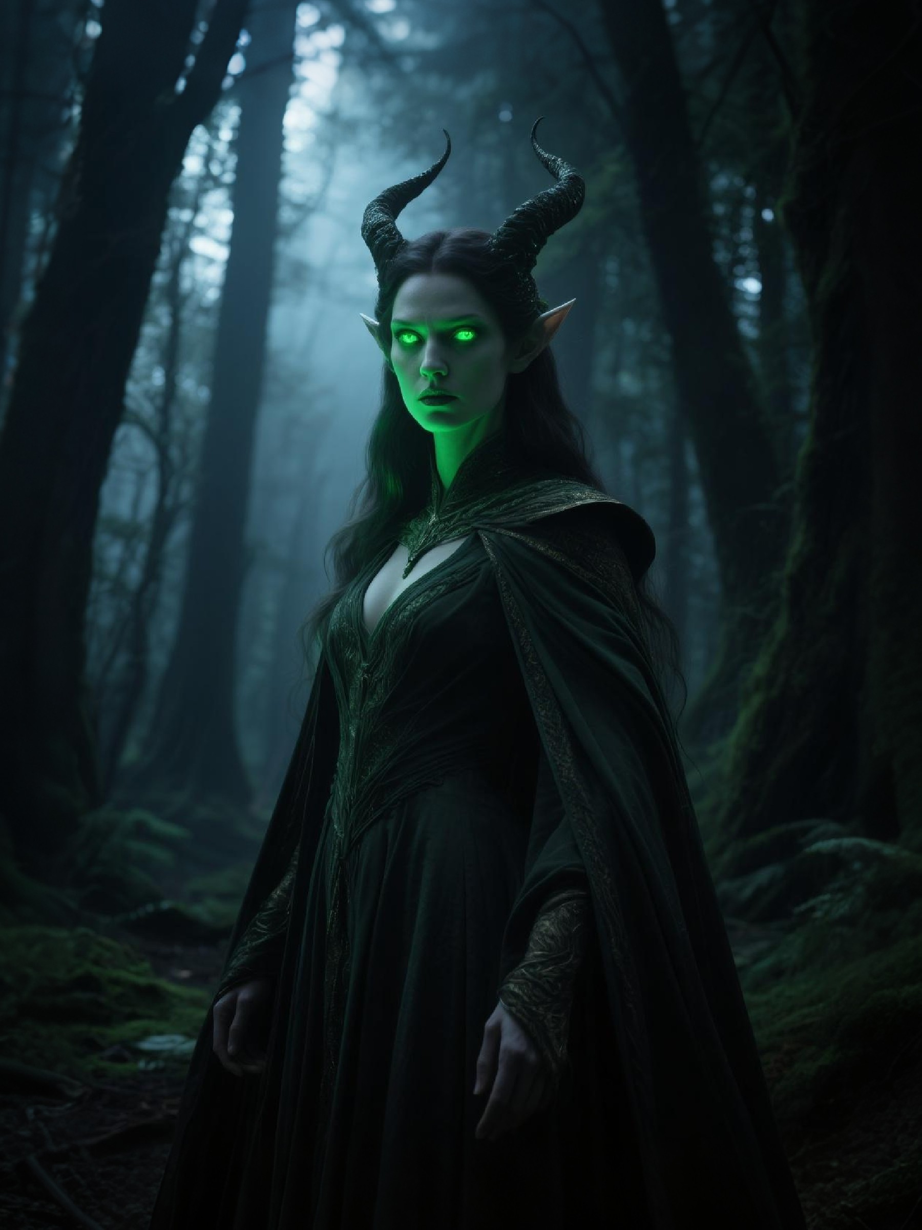 Dark Elf Fantasy Art