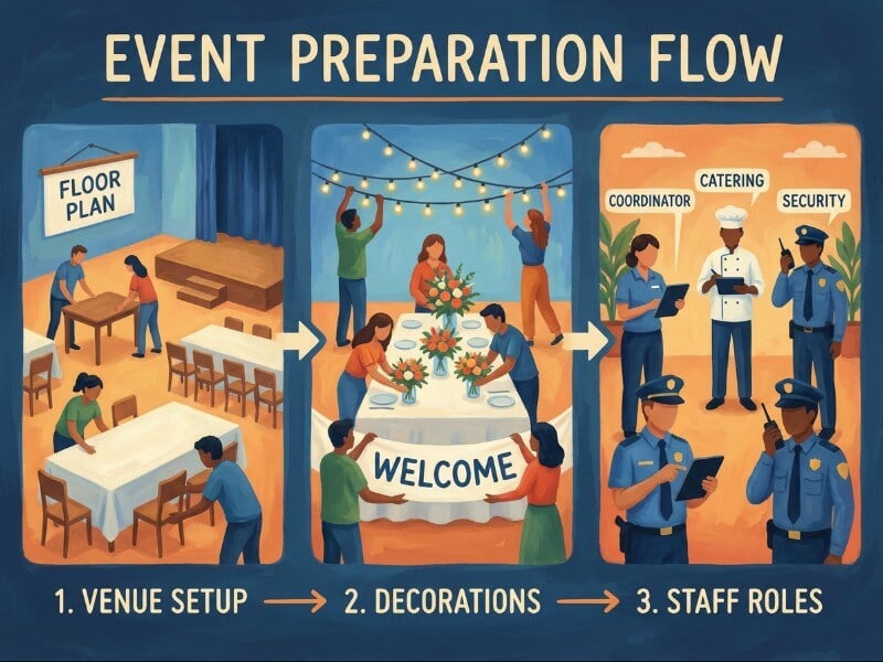 Event Preparation Workflow