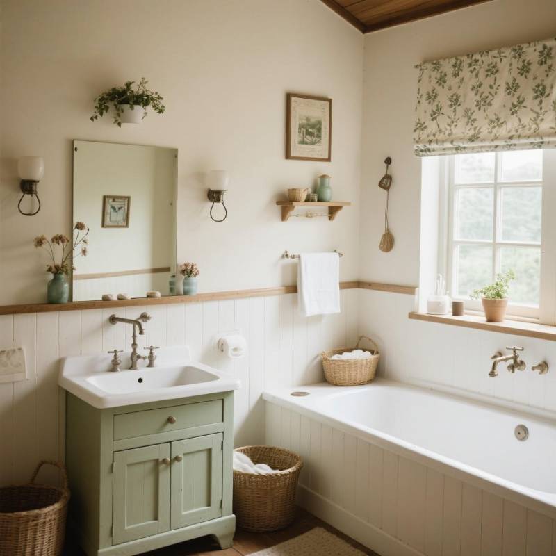 Farmhouse Bathroom Design