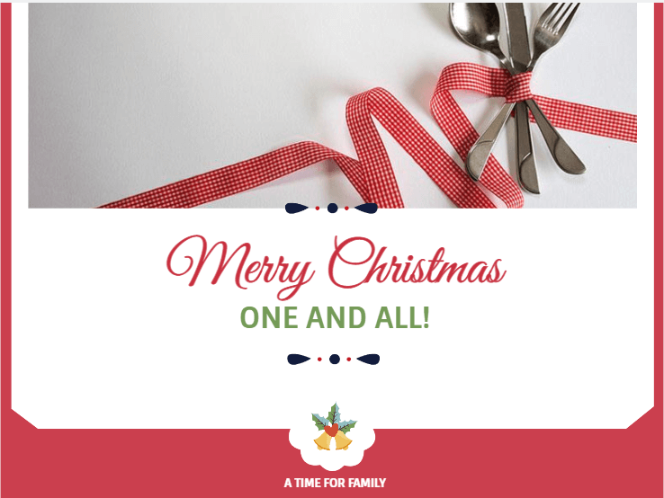 Free Family Christmas Card