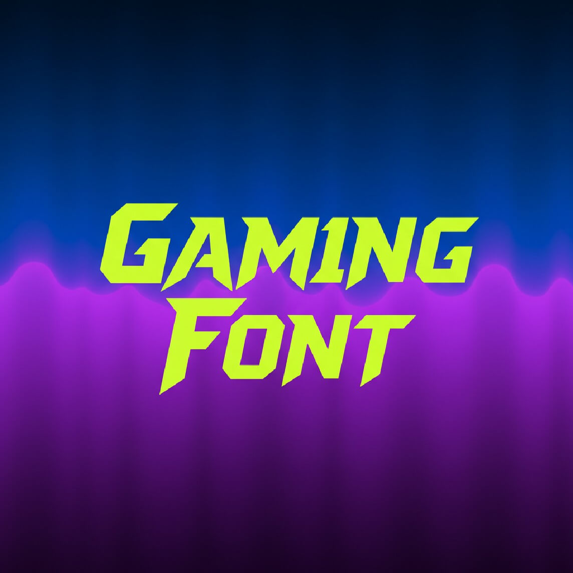 Gaming Logo Font
