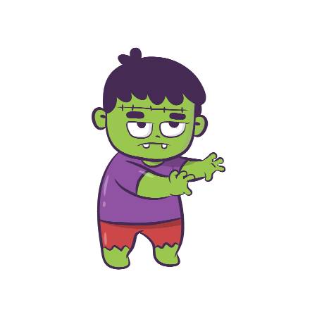 Green Skin Zombie Emoji
