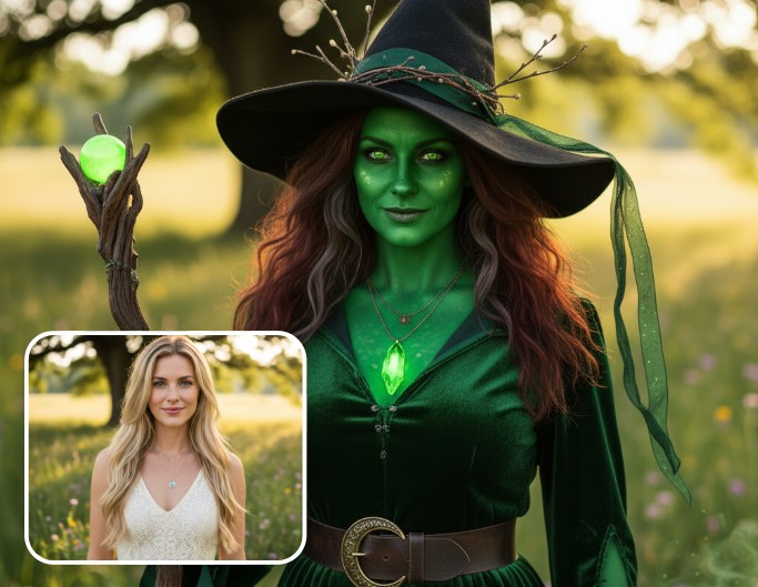 Sorcière verte