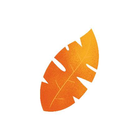 Halloween Fall Leaves Emoji