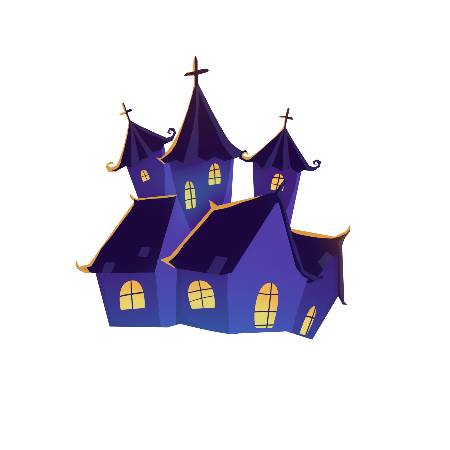 Halloween Haunted Mansion Emoji