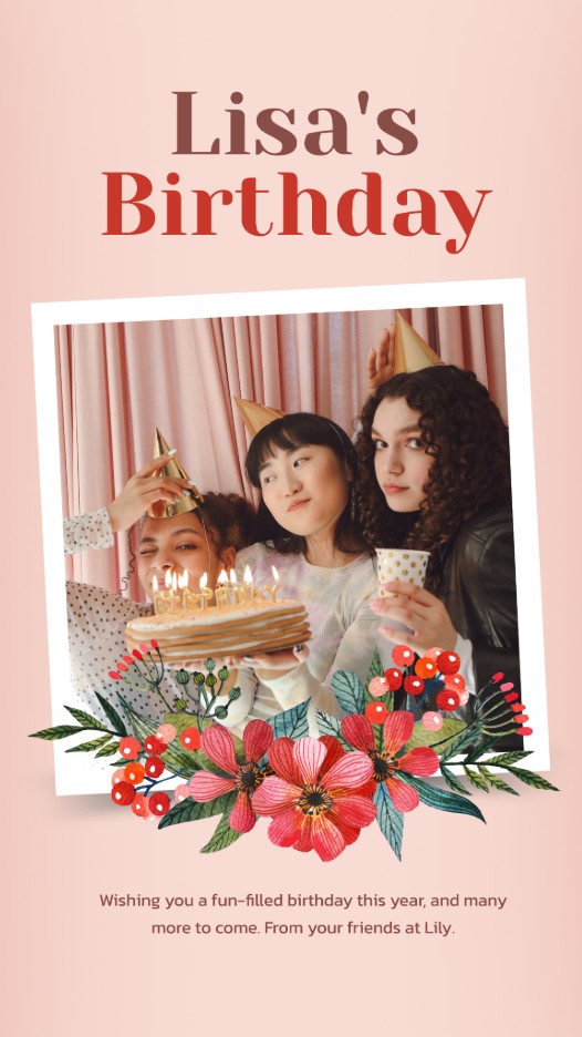 Happy Birthday Insta Story