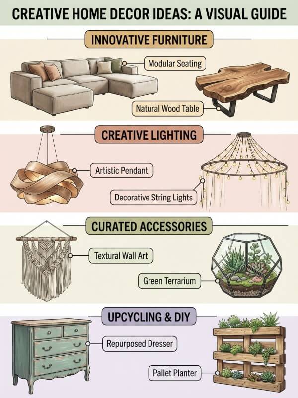 Home Decoration Creative Showcase