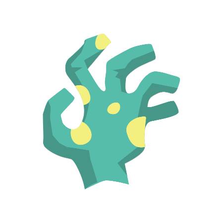 Horror Zombie Hand Halloween Emoji
