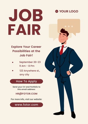 Job Advertisement Poster Design