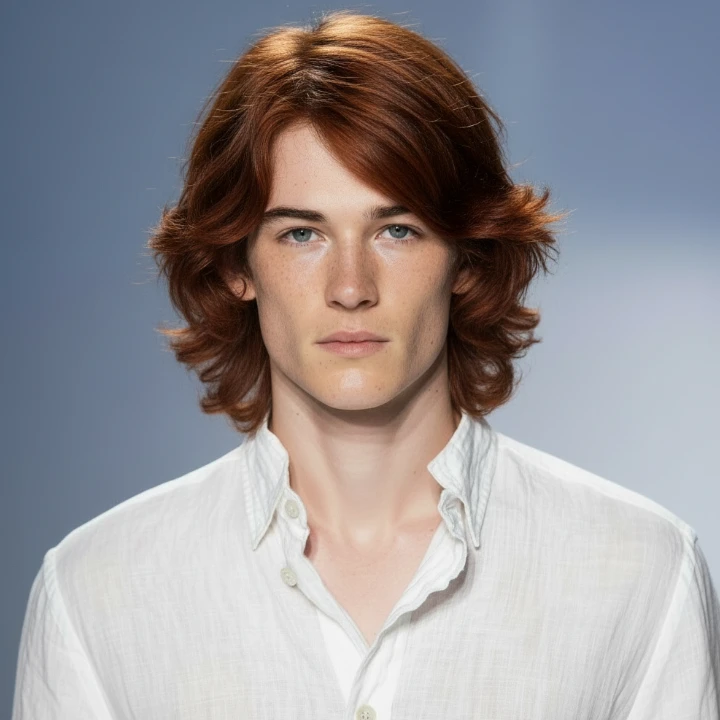 ロング テクスチャード レイヤード