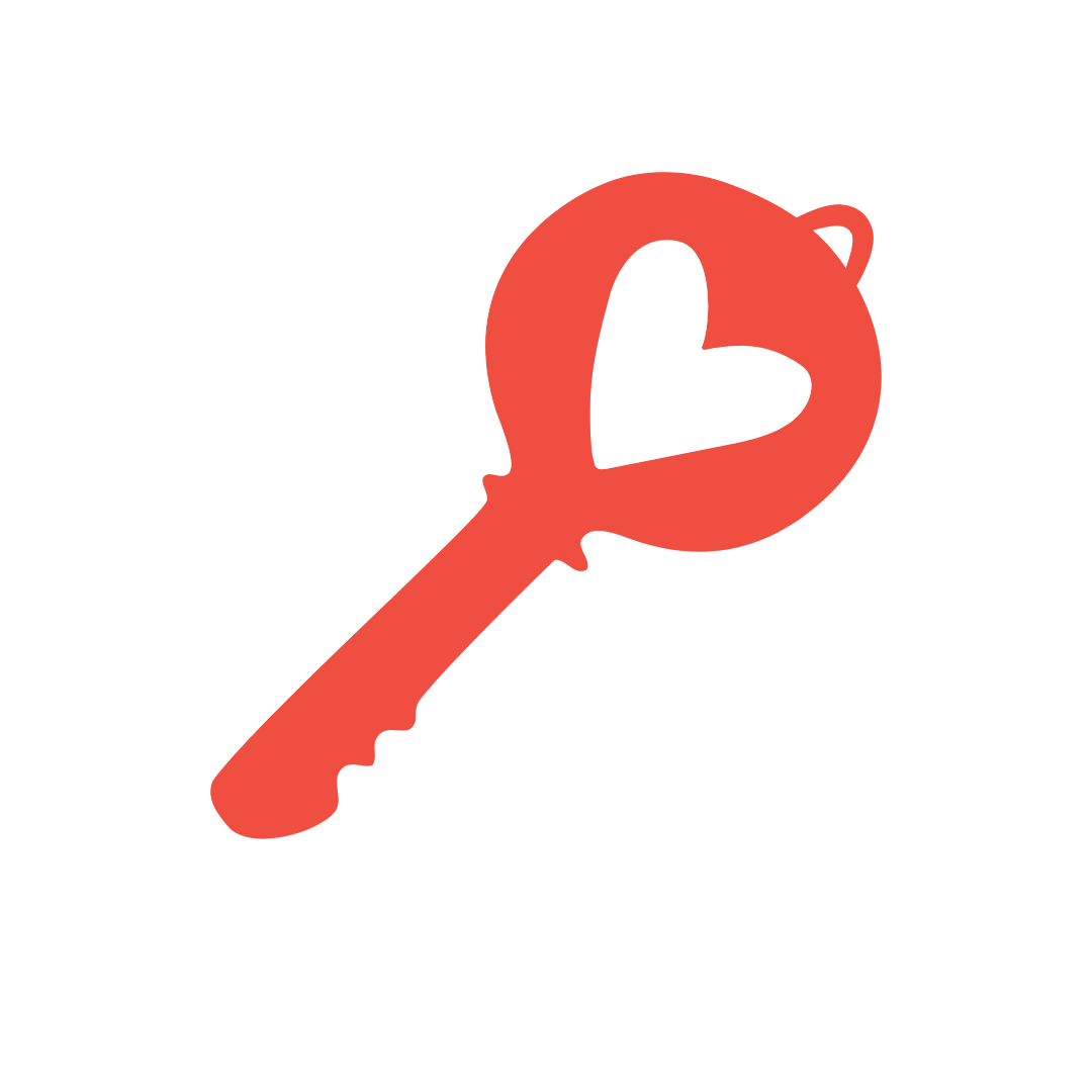 Love Key Clipart for Valentines Day