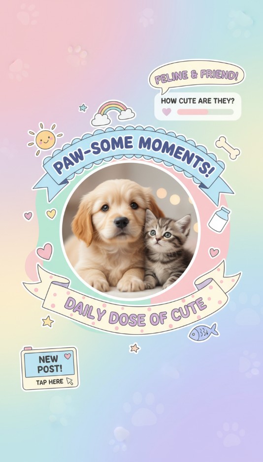 Lovely Pets Insta Story