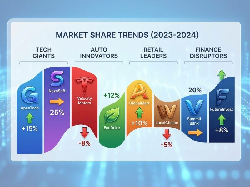 Market Share Trend Chart