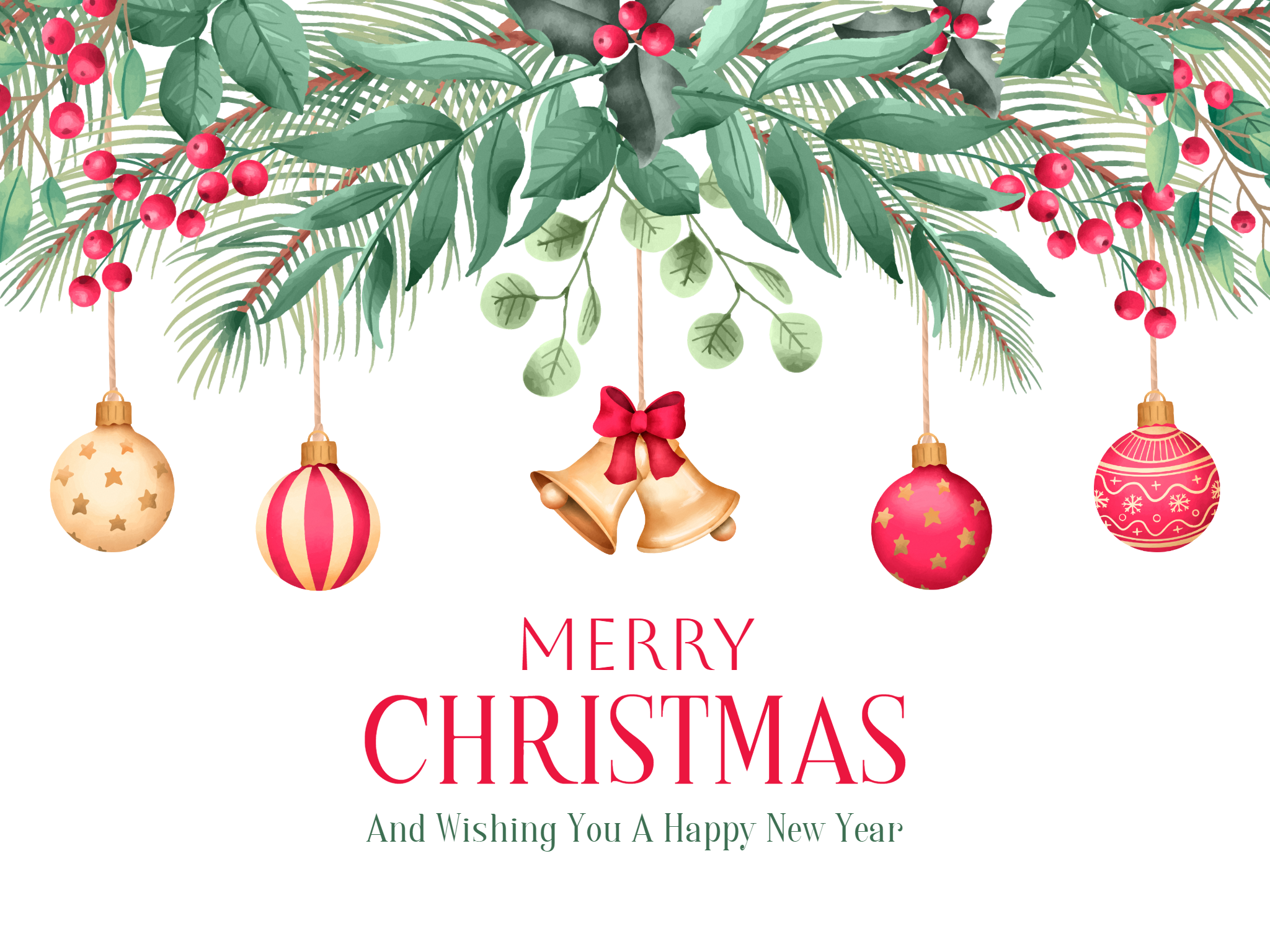 Merry Christmas Celebration Card