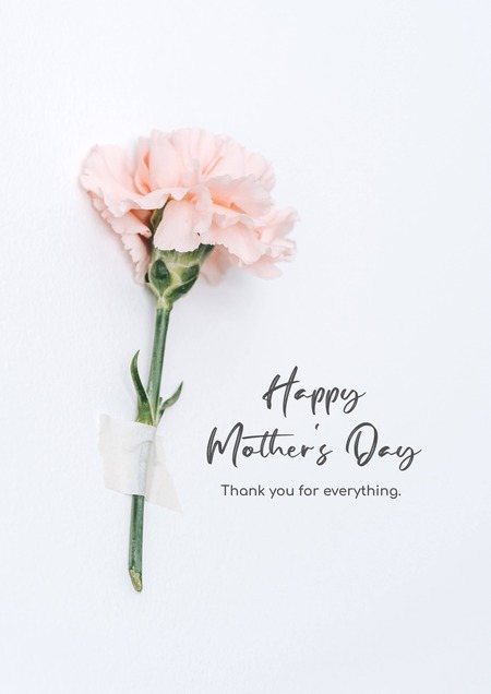 Minimalist Mothers Day Poster