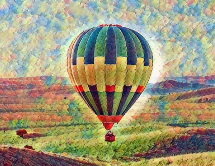 Monet Waterlily Painting