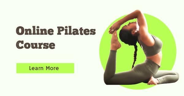 Facebook-Werbevorlage für Online-Pilates-Kurs