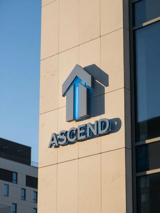 Outdoor 3D Logo Mockup