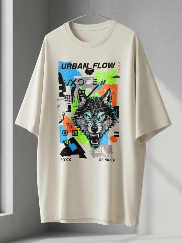 Oversized T-Shirt Mockup